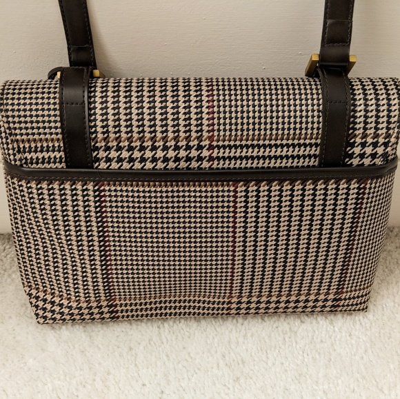 Classic Ralph Lauren Houndstooth Shoulder Bag - Picture 5 of 5